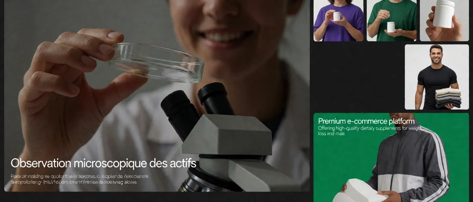 Observation microscopique des actifs